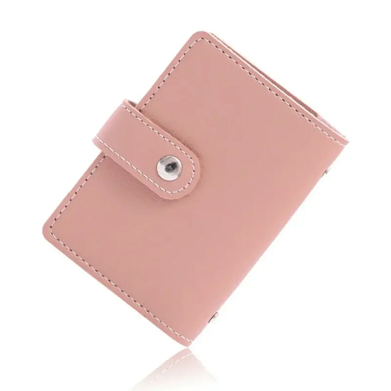Leather Pocket Credit Card Holder