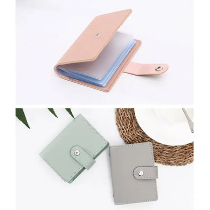 Leather Pocket Credit Card Holder